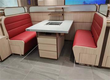 海底撈火鍋（guō）桌椅海底撈新款無煙火鍋（guō）桌椅