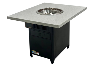 連鎖火鍋店大（dà）理石無煙淨（jìng）化（huà）火鍋桌