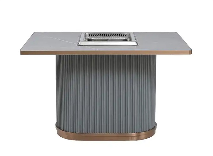 火鍋店智能無(wú)煙淨(jìng)化火鍋桌(zhuō)