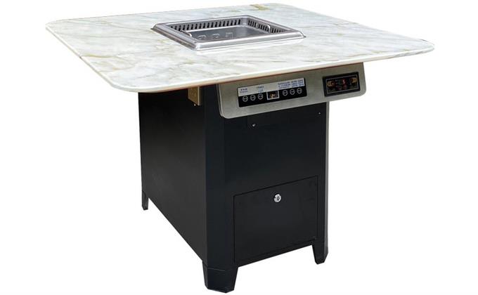大理石無煙（yān）淨化火鍋桌（zhuō）_智能（néng）無（wú）煙火鍋桌