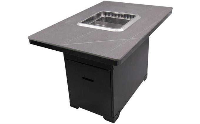 現代火鍋店時（shí）尚自吸（xī）煙（yān）無煙火鍋桌