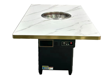 牛肉（ròu）火鍋大理石無煙自淨化火鍋桌