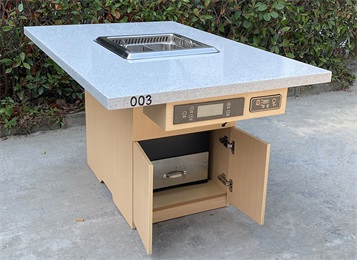 海（hǎi）底撈同款自帶無煙淨化火鍋桌