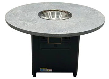 火鍋店圓形（xíng）大理石無煙自淨（jìng）化火鍋（guō）桌