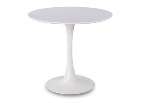 現代簡約鋼化（huà）玻璃圓桌