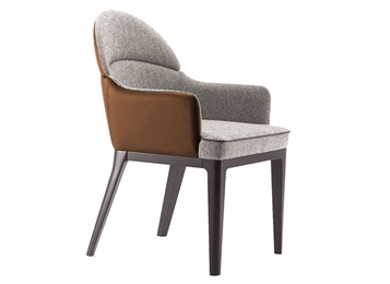 港式茶餐廳現代簡約時尚實（shí）木椅（yǐ）