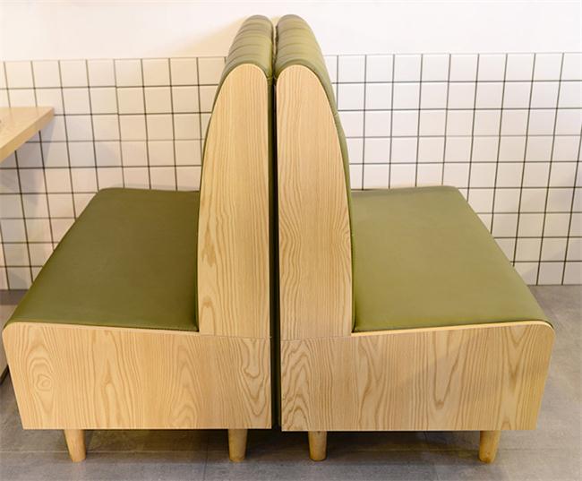 田園風西(xī)餐廳簡約卡座(zuò)沙發