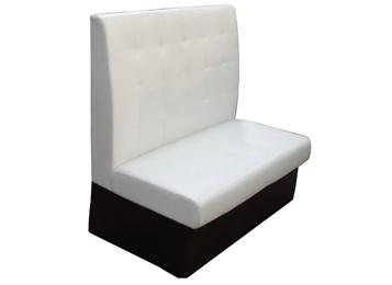 現代（dài）輕（qīng）奢皮藝西（xī）餐廳卡座