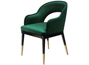 輕奢（shē）後現（xiàn）代簡約_西餐廳創意時尚椅子_咖啡店休閑會所（suǒ）靠背椅