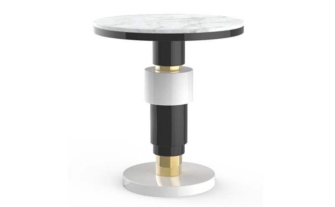 西餐廳時尚輕奢大理石高（gāo）吧台（tái）