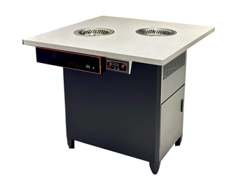 自助餐一人一鍋2人位無煙（yān）淨化小火鍋桌