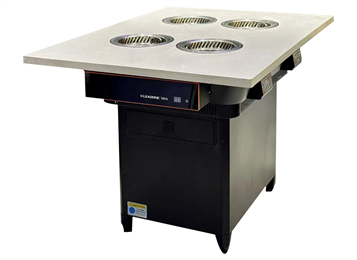 自助火鍋餐廳一人一鍋無煙淨化小火（huǒ）鍋桌