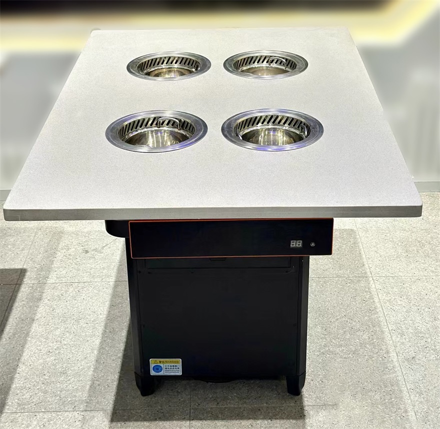 自（zì）助火鍋餐廳一人一鍋無煙淨化小火鍋桌