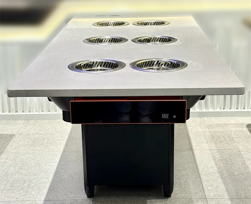 連鎖（suǒ）自助火鍋一人一個小火鍋無煙淨化火鍋桌