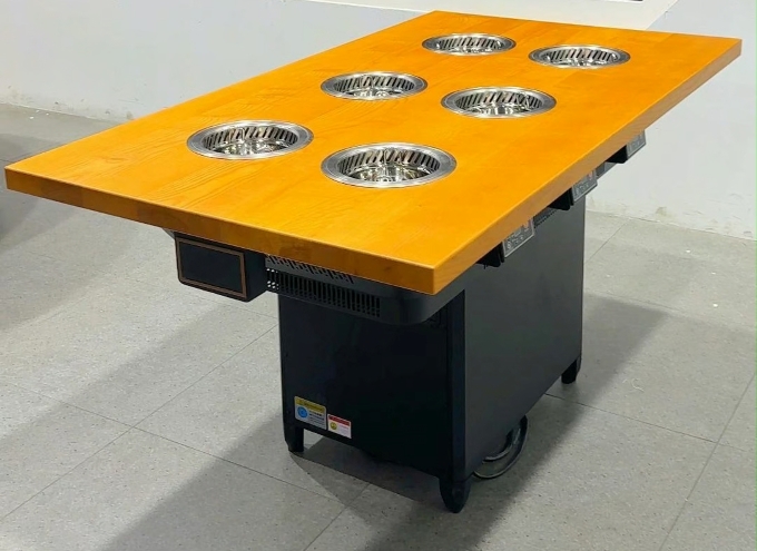 火鍋餐廳自助小（xiǎo）火鍋無煙淨化火（huǒ）鍋桌