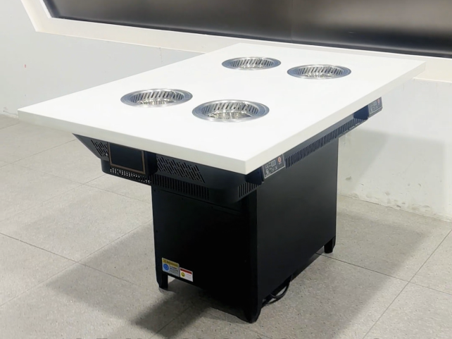 自助小火鍋餐廳一人一鍋（guō）無煙淨化火鍋（guō）桌