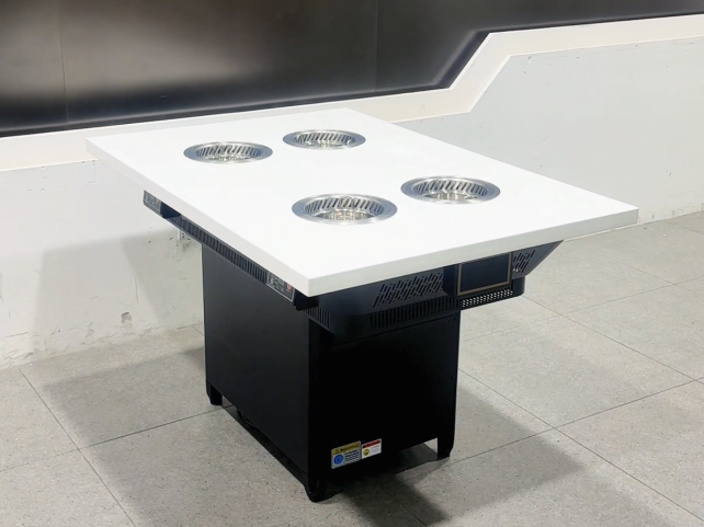 自助小火鍋餐廳一人一鍋無煙淨化火鍋（guō）桌