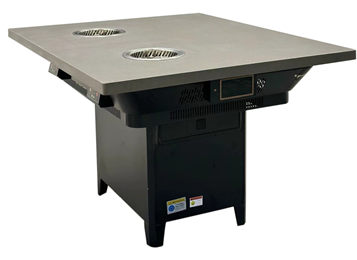 自（zì）助小火鍋店2人位一（yī）人