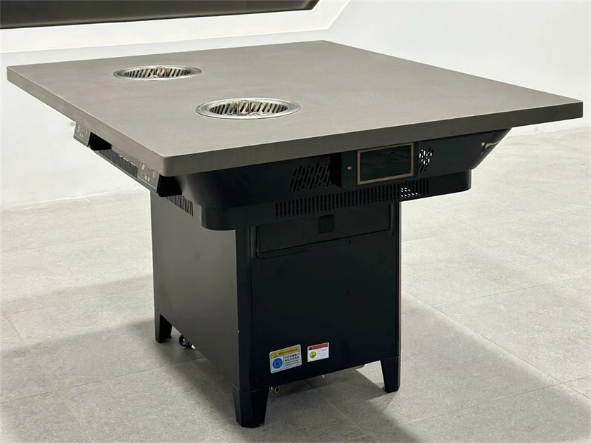 自助小火鍋店2人位一人一（yī）鍋無煙火鍋桌