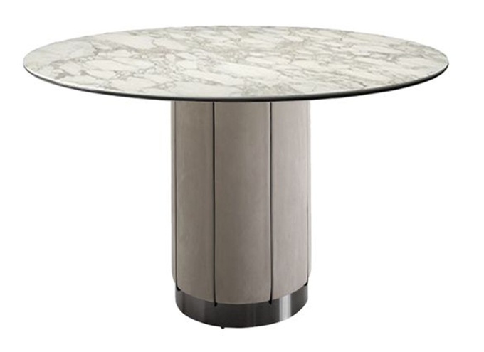 主題湘菜館時尚岩石（shí）板餐桌（zhuō）