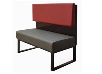 現代客家菜餐廳時尚鐵藝卡座