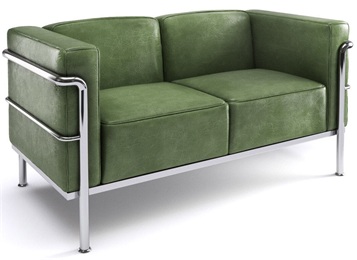 客家菜餐廳不鏽鋼輕（qīng）奢雙人卡座沙發