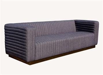 音樂主題餐吧北歐風休閑（xián）布藝沙發