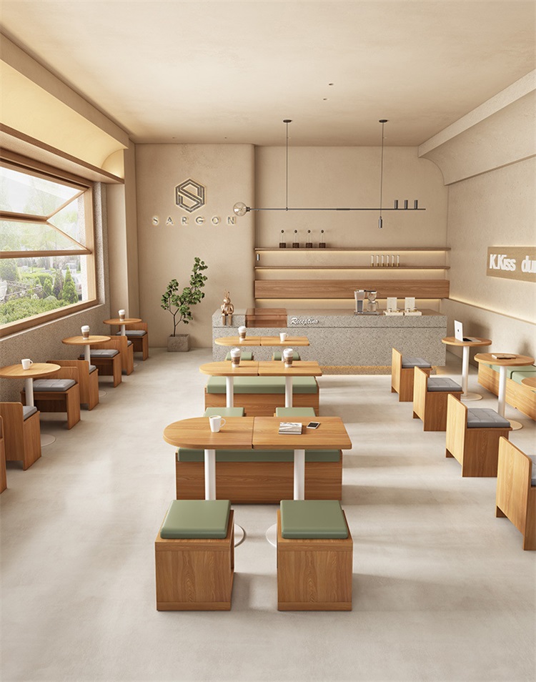 奶茶店桌（zhuō）椅