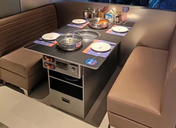 火鍋無煙烤肉烤涮一體餐（cān）