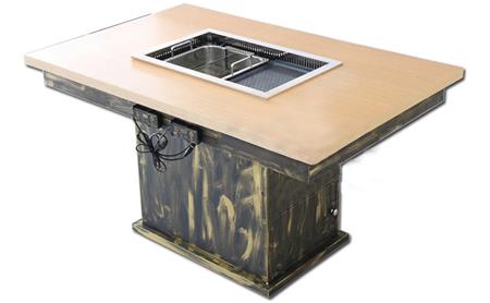 自助火鍋燒烤一體桌（zhuō）