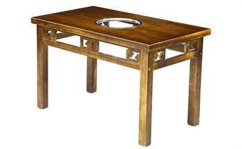 實木火鍋（guō）桌