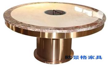 大理（lǐ）石火鍋桌（zhuō）