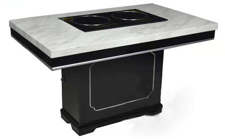 大理（lǐ）石自助燒烤桌