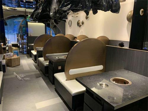 北京萬穗屋羊（yáng）蠍（xiē）子火鍋無煙火鍋桌