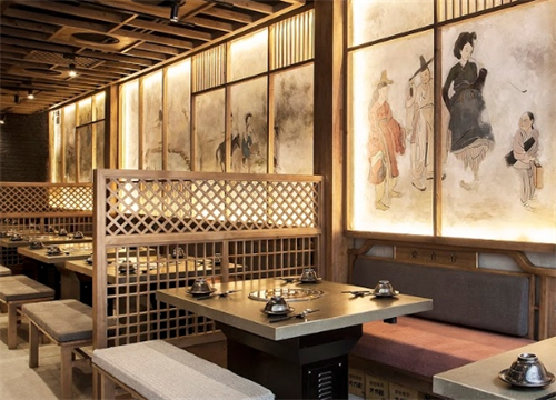 日式（shì）餐廳桌椅