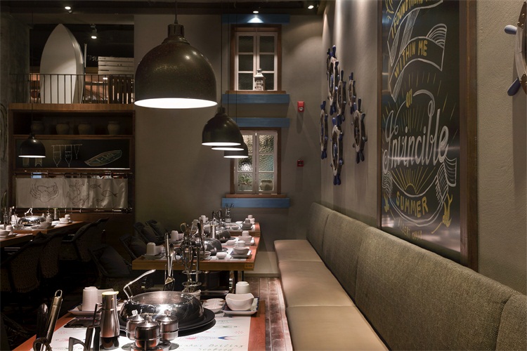 海鮮餐廳空間設計效果圖（tú）