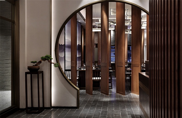 火鍋店餐廳空間（jiān）設計效果圖