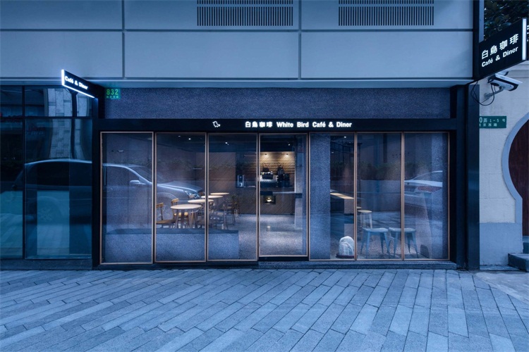 咖啡(fēi)店空間設計效果圖