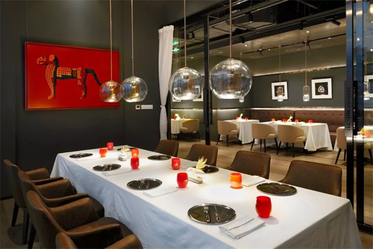 牛扒店空間設（shè）計效果圖