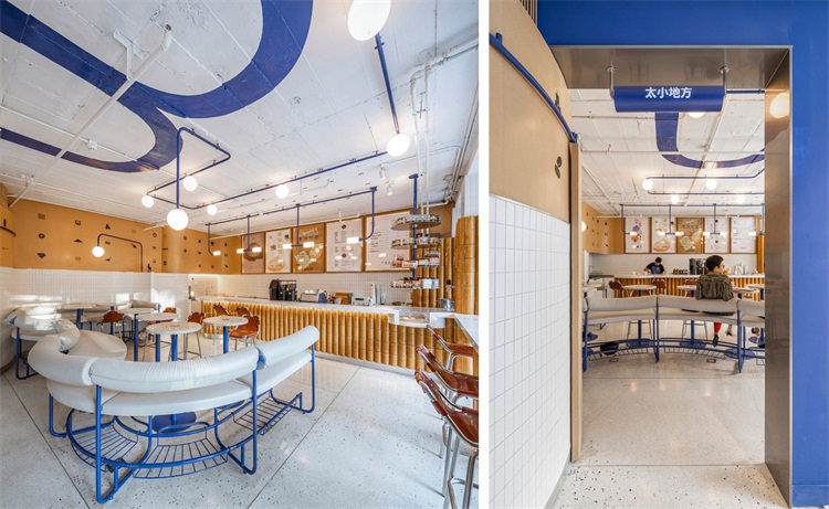 咖啡廳空間設計(jì)效果圖