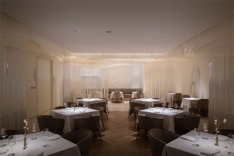 法餐廳（tīng）空間設計效果圖