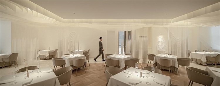法餐廳空（kōng）間設計（jì）效（xiào）果圖