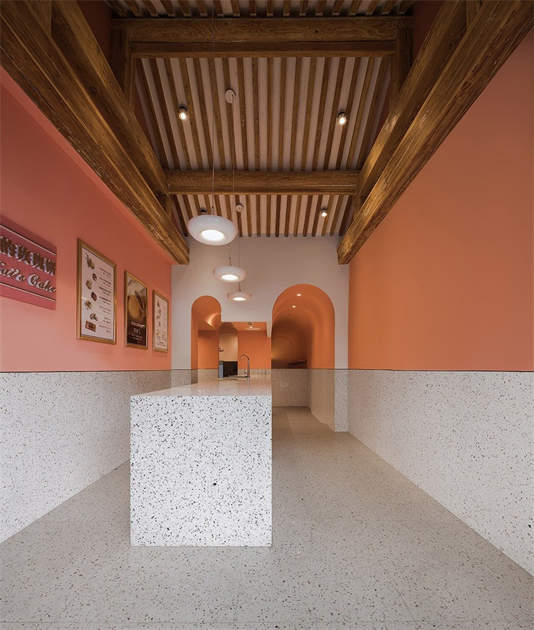 玫瑰餅店空間設計效果（guǒ）圖（tú）