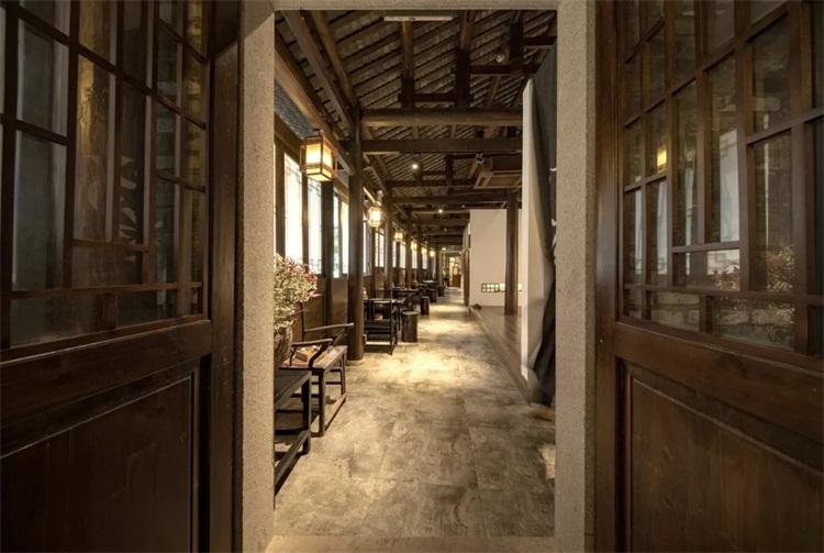 茶(chá)社空間設計效果圖