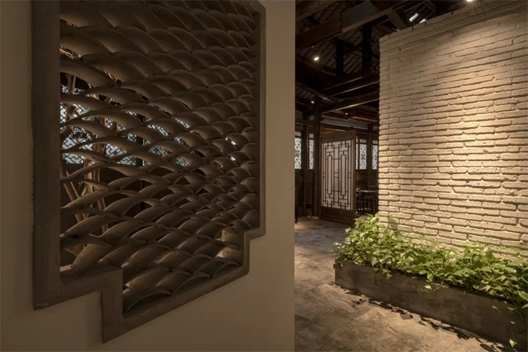 茶社空間設計效果圖(tú)