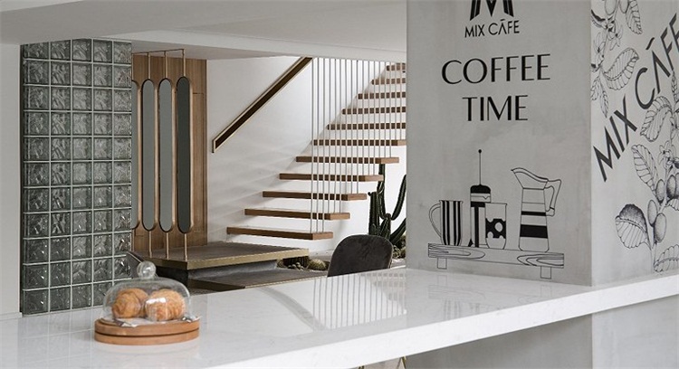 咖啡館空間（jiān）設計效果（guǒ）圖