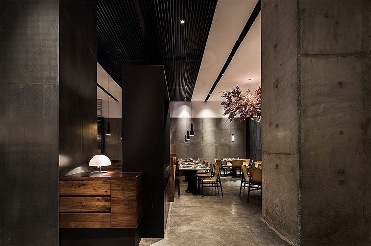 椰子雞（jī）火（huǒ）鍋餐廳空間設計效果圖