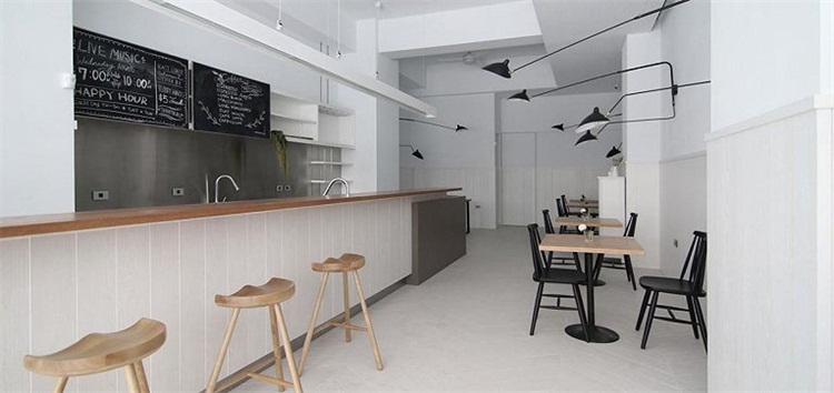 咖（kā）啡（fēi）店空間設計效果圖