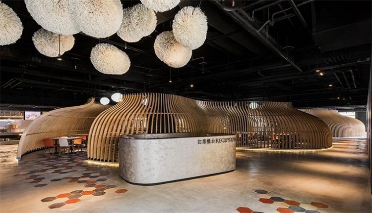 餐廳空間(jiān)設計效果圖