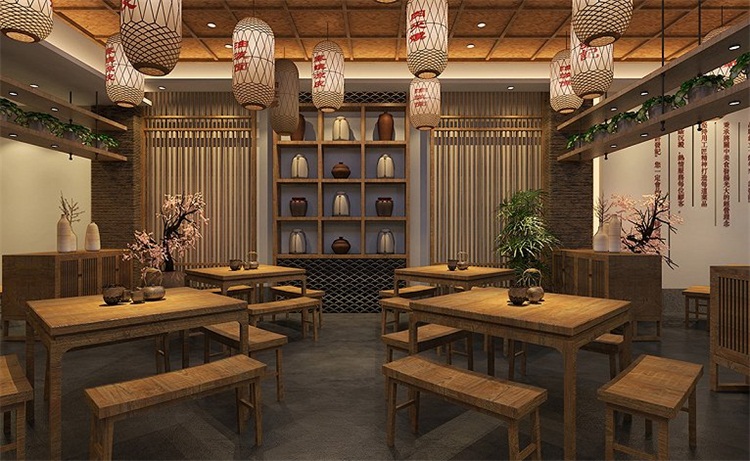 餐飲空(kōng)間設計效(xiào)果圖